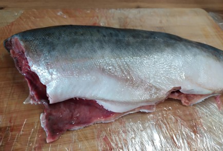 Фото шага рецепта Горбуша малосольная в масляной заливке 188692 шаг 2