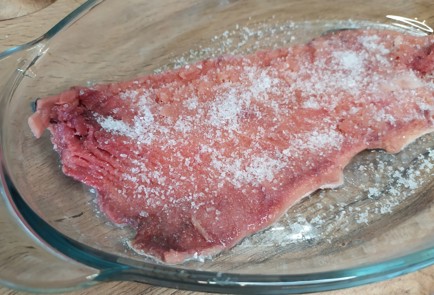 Фото шага рецепта Горбуша малосольная в масляной заливке 188692 шаг 5