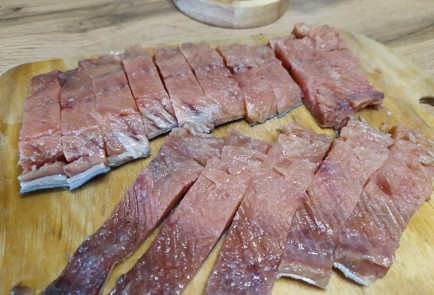 Фото шага рецепта Горбуша малосольная в масляной заливке 188692 шаг 7