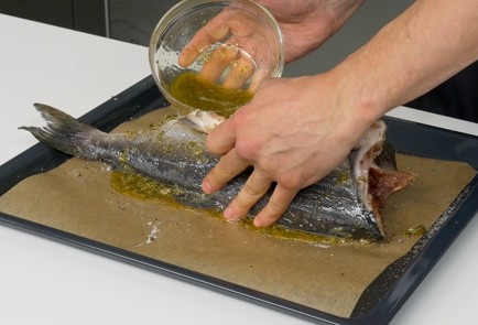 Фото шага рецепта Горбуша в духовке 151619 шаг 5  