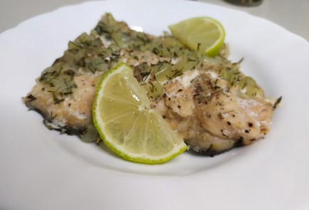 Фото шага рецепта Горбуша в фольге 190911 шаг 12  