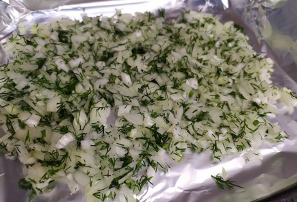 Фото шага рецепта Горбуша в фольге 190911 шаг 4  