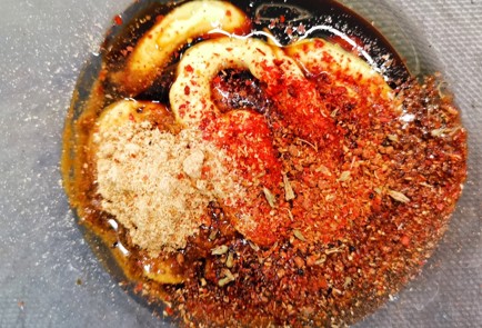 Фото шага рецепта Горчичные куриные ножки запеченные на соли 152572 шаг 6  