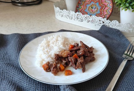 Фото шага рецепта Говядина тушеная подомашнему 190654 шаг 11