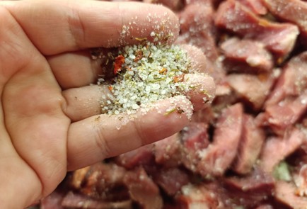 Фото шага рецепта Говядина пофранцузски с грибами 190866 шаг 12  