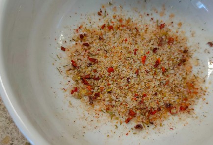 Фото шага рецепта Говядина поитальянски с чесноком и розмарином на мангале 190115 шаг 4