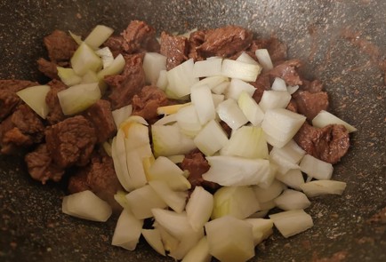 Фото шага рецепта Говядина с овощами 189266 шаг 12  