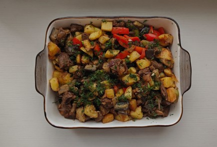 Фото шага рецепта Говядина с овощами 189266 шаг 16  