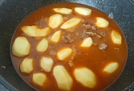 Фото шага рецепта Говядина в казане с овощами 190488 шаг 14  