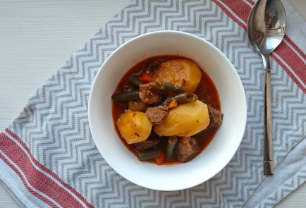 Фото шага рецепта Говядина в казане с овощами 190488 шаг 19  