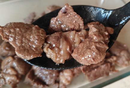 Фото шага рецепта Говядина в казане с овощами 190488 шаг 4  