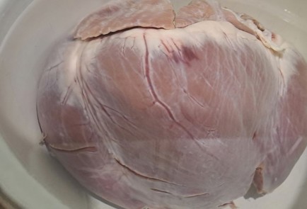 Фото шага рецепта Говяжье сердце с соевым соусом луком и морковью 189558 шаг 2  