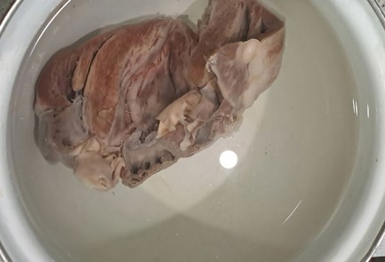 Фото шага рецепта Говяжье сердце с соевым соусом луком и морковью 189558 шаг 3  