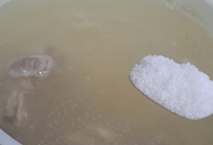 Фото шага рецепта Говяжье сердце с соевым соусом луком и морковью 189558 шаг 4  