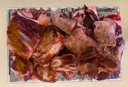 Фото шага рецепта Говяжьи ребра с соусом ворчестер в духовке 176149 шаг 3  