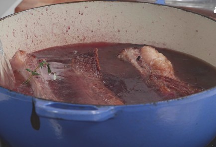 Фото шага рецепта Говяжьи ребра в красном вине 175435 шаг 5  