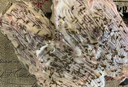 Фото шага рецепта Говяжий край с греческим йогуртом и чабером 186472 шаг 3  