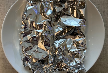 Фото шага рецепта Говяжий край с греческим йогуртом и чабером 186472 шаг 5  