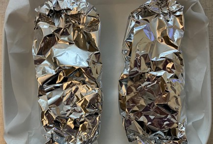 Фото шага рецепта Говяжий край с греческим йогуртом и чабером 186472 шаг 7  