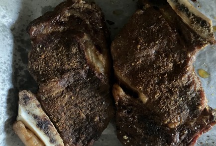 Фото шага рецепта Говяжий край с соусом песто 186468 шаг 10  