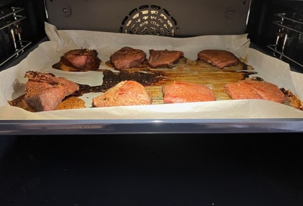 Фото шага рецепта Говяжий стейк в остропряном соусе 175930 шаг 11  