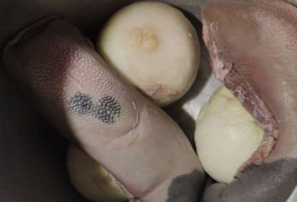 Фото шага рецепта Говяжий язык с кориандром 173633 шаг 7  