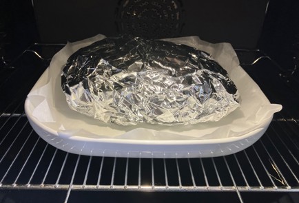 Фото шага рецепта Говяжья грудинка с брусничным соусом 176154 шаг 7  