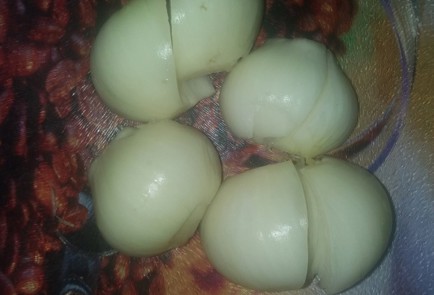 Фото шага рецепта Говяжья печень с яблоками и тыквой 140141 шаг 3  