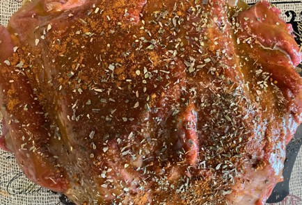 Фото шага рецепта Говяжья шея с орегано и базиликом 176371 шаг 6  