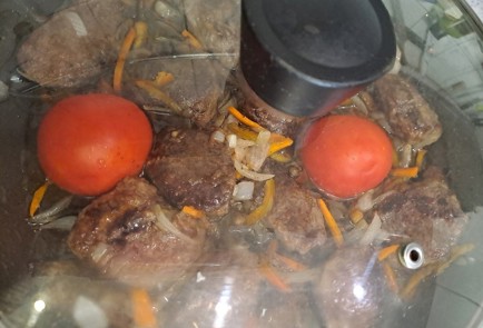 Фото шага рецепта Говяжья вырезка на сковороде 190041 шаг 11  