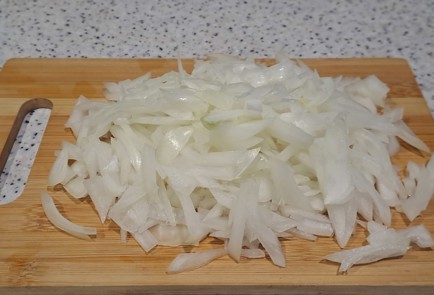 Фото шага рецепта Гранатовый браслет с черносливом и копченой куриной грудкой 187858 шаг 2