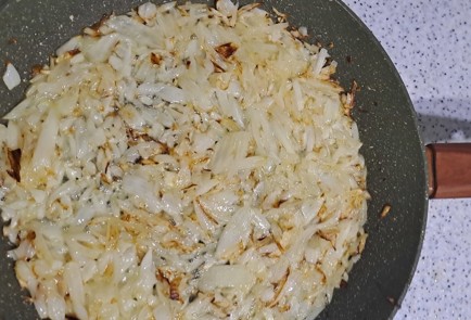 Фото шага рецепта Гранатовый браслет с черносливом и копченой куриной грудкой 187858 шаг 4