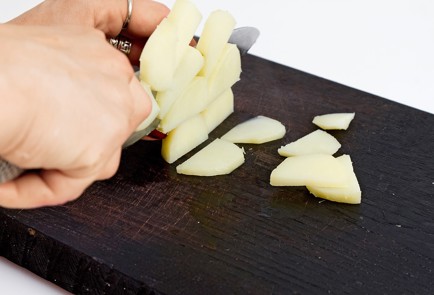 Фото шага рецепта Гравлакс с картофельным салатом 80438 шаг 4  