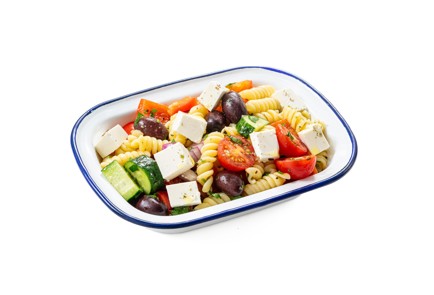 Фото шага рецепта Греческий салат с пастой 186986 шаг 11  