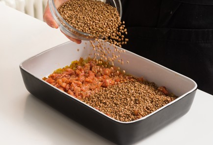 Фото шага рецепта Гречка под шубкой 152084 шаг 8  