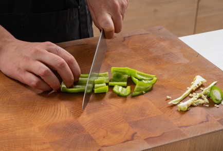 Фото шага рецепта Гречка с ближневосточным соусом схуг 174645 шаг 2  