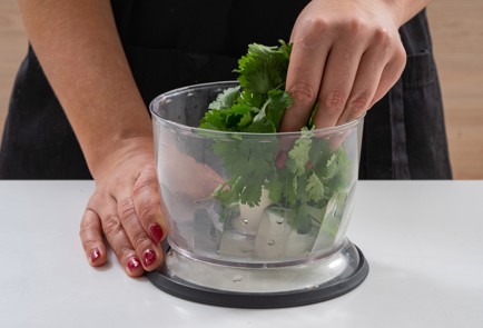 Фото шага рецепта Гречка с ближневосточным соусом схуг 174645 шаг 3  