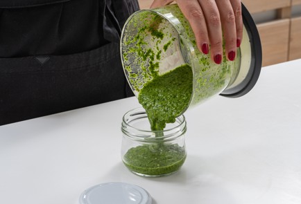 Фото шага рецепта Гречка с ближневосточным соусом схуг 174645 шаг 6  