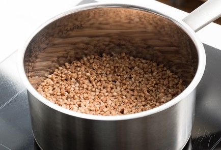 Фото шага рецепта Гречка с грибами и запеченной тыквой 138735 шаг 1  