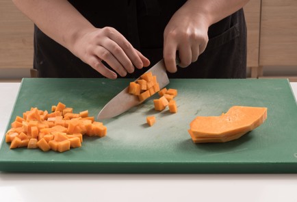 Фото шага рецепта Гречка с грибами и запеченной тыквой 138735 шаг 2  