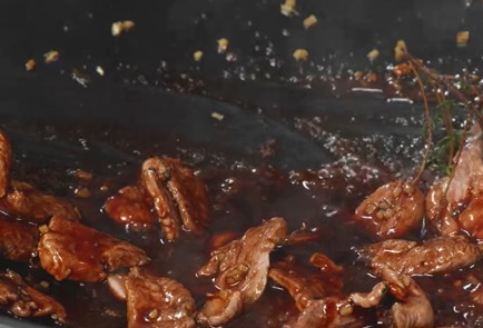 Фото шага рецепта Гречневая лапша с уткой и кунжутом 163277 шаг 10  