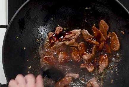 Фото шага рецепта Гречневая лапша с уткой и кунжутом 163277 шаг 11  