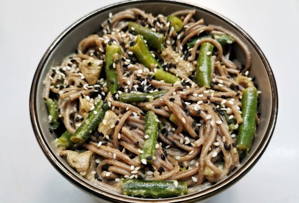 Фото шага рецепта Гречневая лапша со стручковой фасолью и свининой 175647 шаг 12  