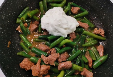 Фото шага рецепта Гречневая лапша со стручковой фасолью и свининой 175647 шаг 6  