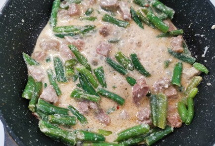 Фото шага рецепта Гречневая лапша со стручковой фасолью и свининой 175647 шаг 8  