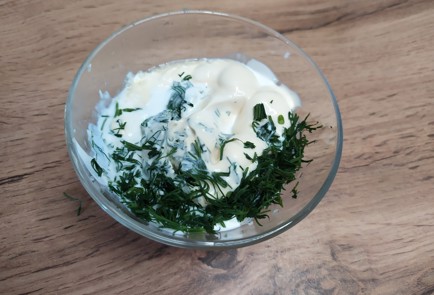 Фото шага рецепта Гренки чесночные из бородинского хлеба 188698 шаг 10