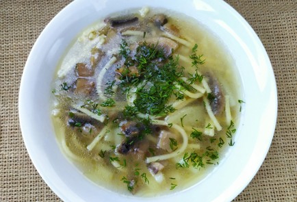 Фото шага рецепта Грибная лапша 189200 шаг 10  