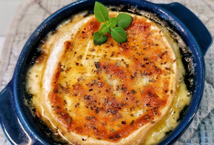 Фото шага рецепта Грибной жюльен из камамбера 152754 шаг 10  