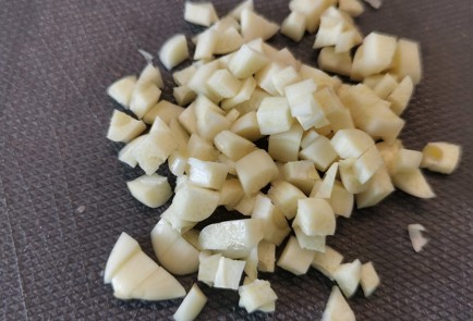 Фото шага рецепта Грибной жюльен с творожным сыром и пармезаном 152504 шаг 6  