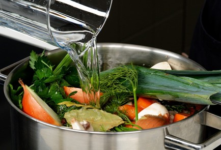 Фото шага рецепта Грибной бульон 151790 шаг 7  